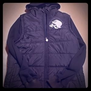 Metal mulisha down jacket